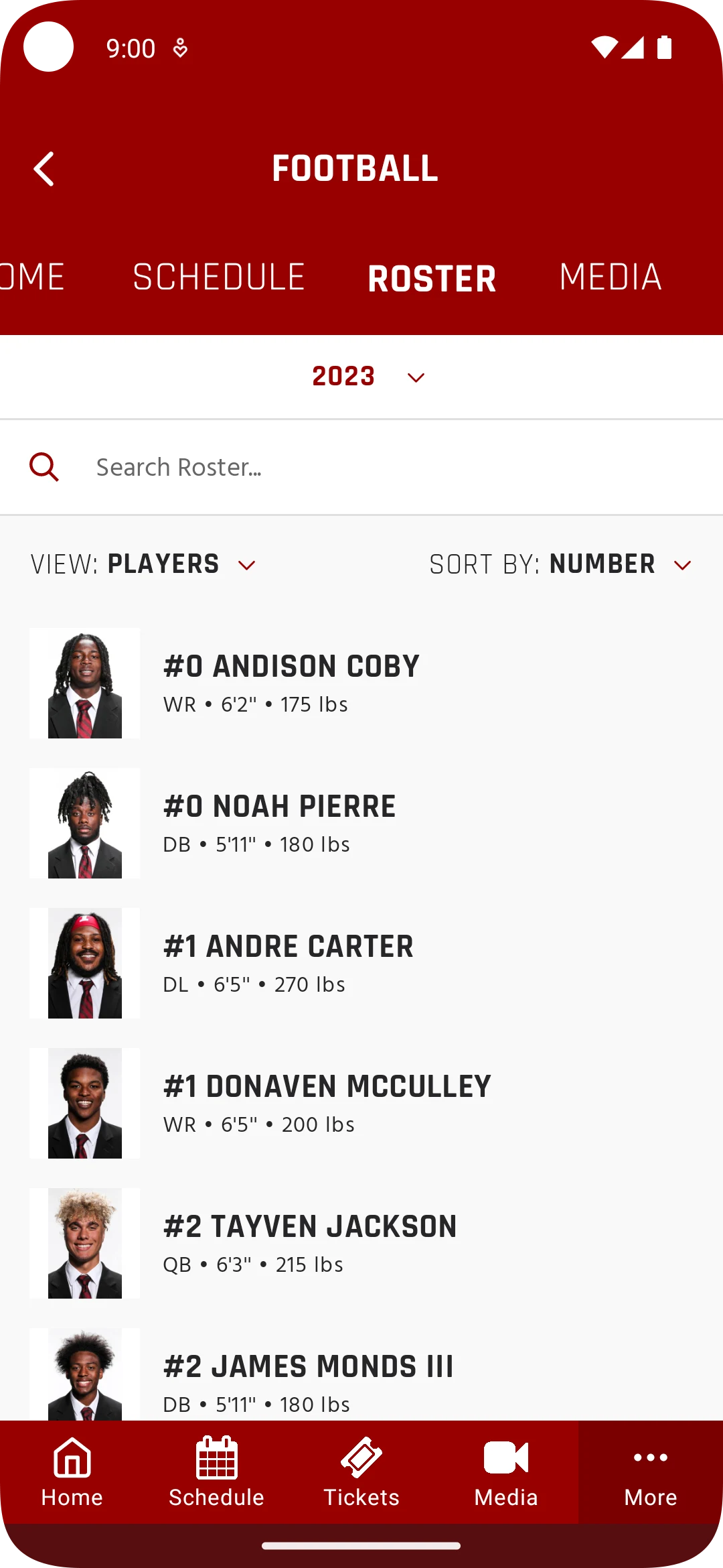 IU Hoosiers screenshot